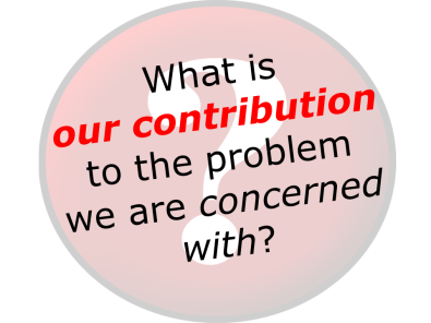 Stop passing the buck